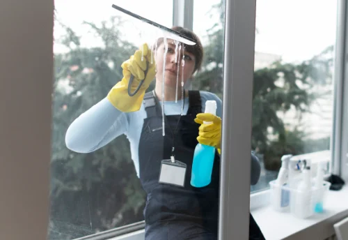 Nettoyage de vitres intérieures et extérieures à Warnécourt